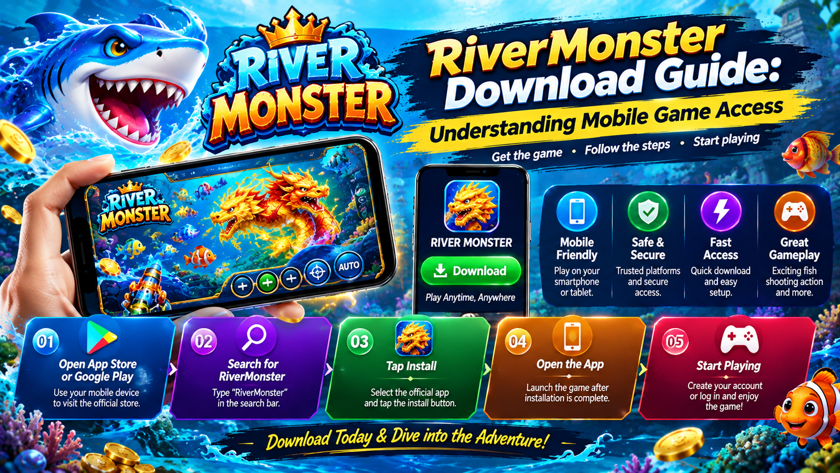 RiverMonster Download Guide: Understanding Mobile Game Access
